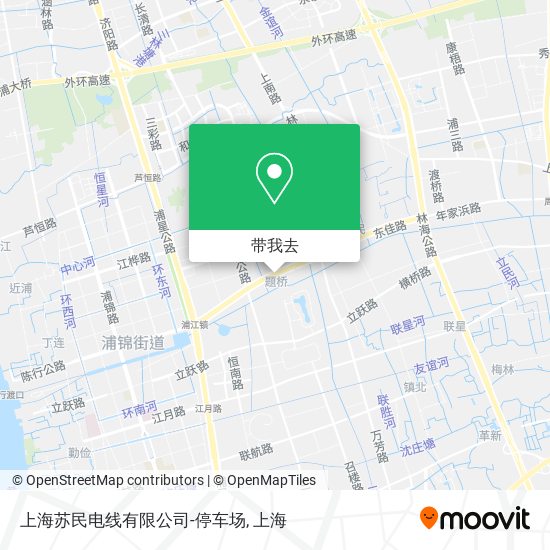 上海苏民电线有限公司-停车场地图