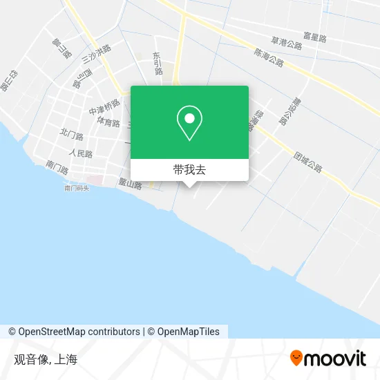 观音像地图
