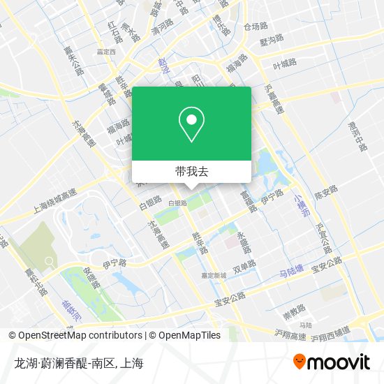龙湖·蔚澜香醍-南区地图