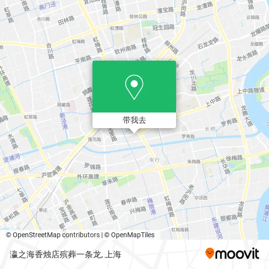 瀛之海香烛店殡葬一条龙地图