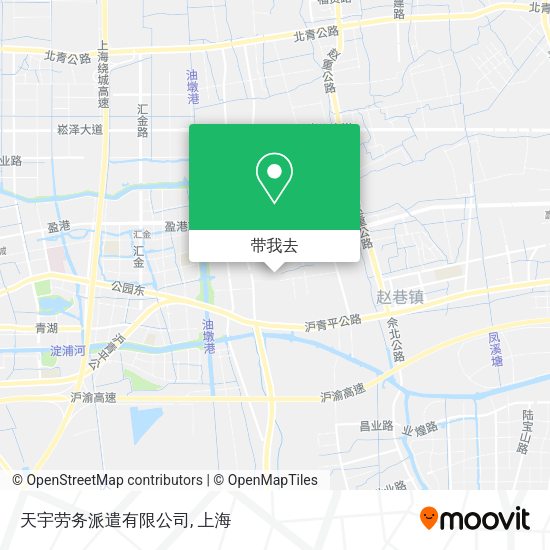 天宇劳务派遣有限公司地图
