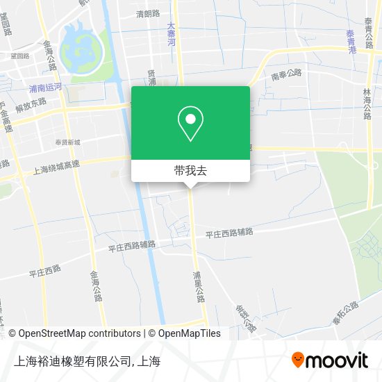 上海裕迪橡塑有限公司地图