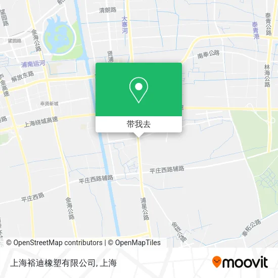 上海裕迪橡塑有限公司地图