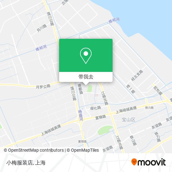 小梅服装店地图