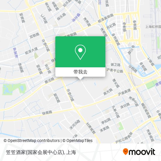 笠笠酒家(国家会展中心店)地图
