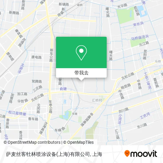 萨麦丝客牡林喷涂设备(上海)有限公司地图