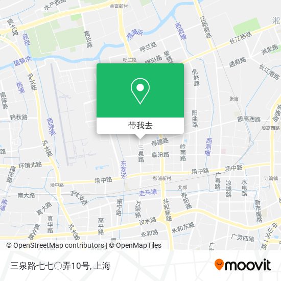 三泉路七七〇弄10号地图
