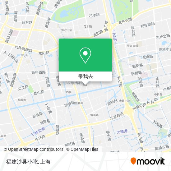 福建沙县小吃地图