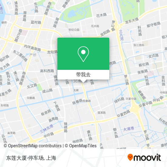 东莲大厦-停车场地图