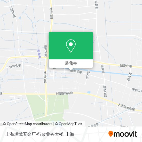 上海旭武五金厂-行政业务大楼地图