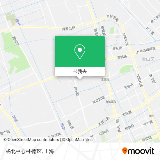 杨北中心村-南区地图