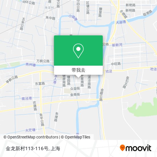 金龙新村113-116号地图