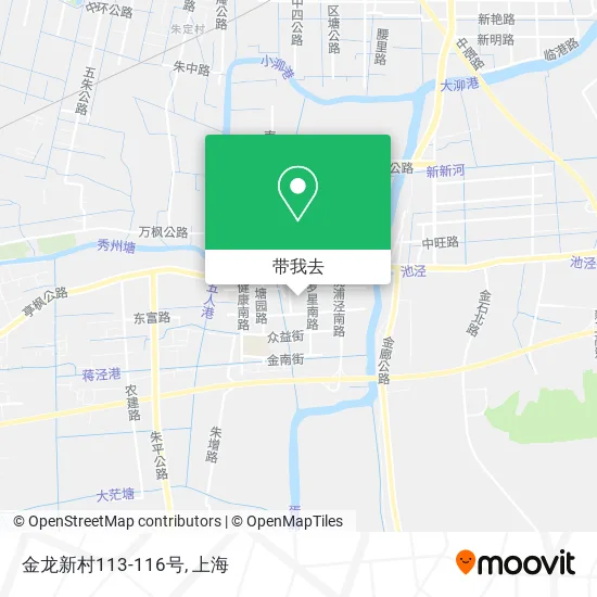金龙新村113-116号地图