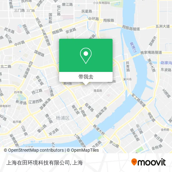 上海在田环境科技有限公司地图