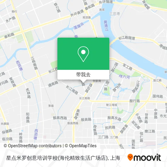 星点米罗创意培训学校(海伦精致生活广场店)地图