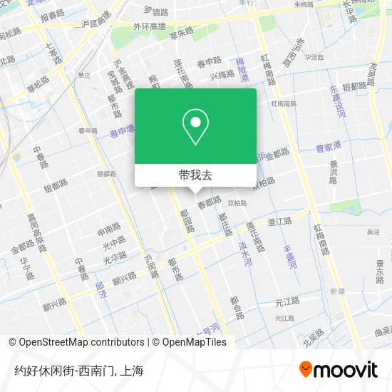 约好休闲街-西南门地图