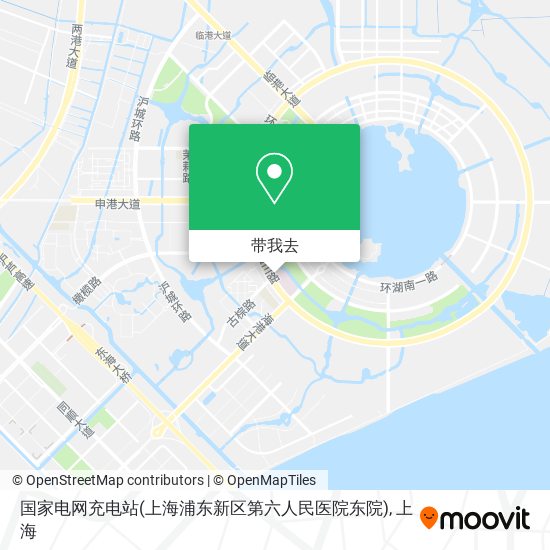 国家电网充电站(上海浦东新区第六人民医院东院)地图