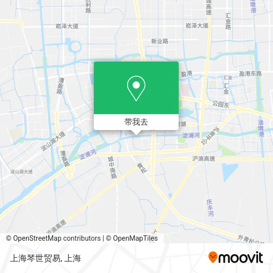 上海琴世贸易地图