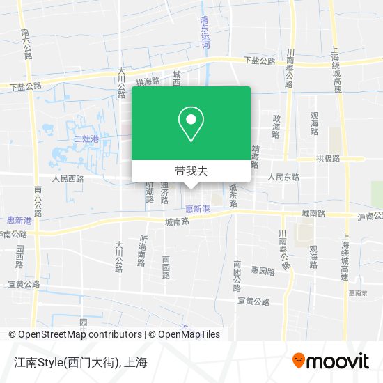 江南Style(西门大街)地图