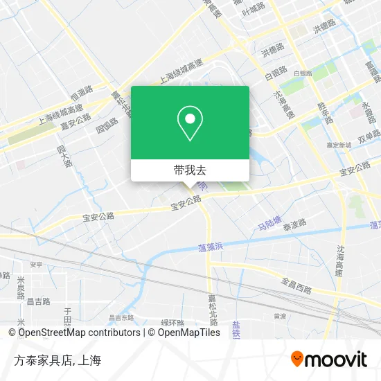 方泰家具店地图