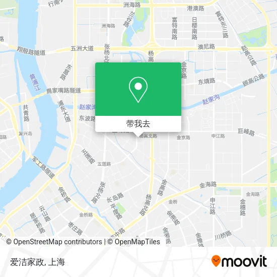 爱洁家政地图