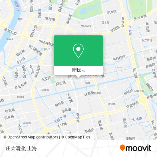 庄荣酒业地图