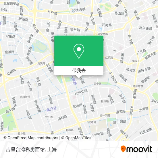 吉星台湾私房面馆地图