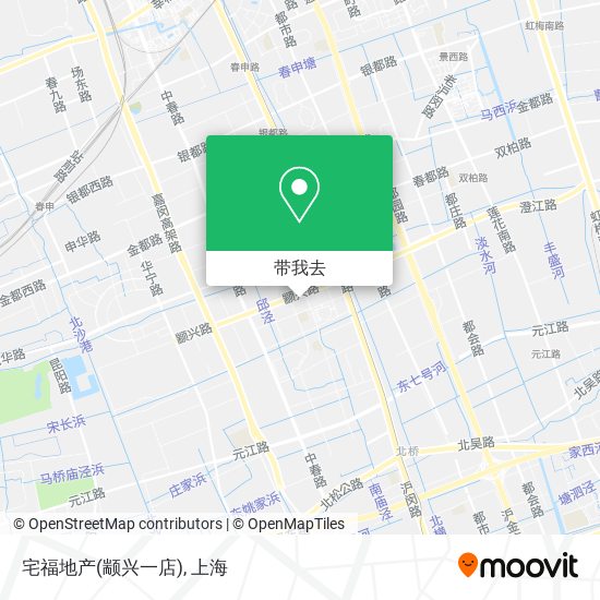 宅福地产(颛兴一店)地图