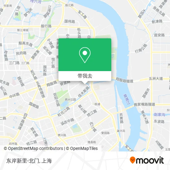 东岸新里-北门地图