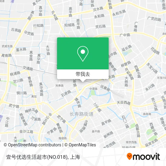 壹号优选生活超市(NO.018)地图