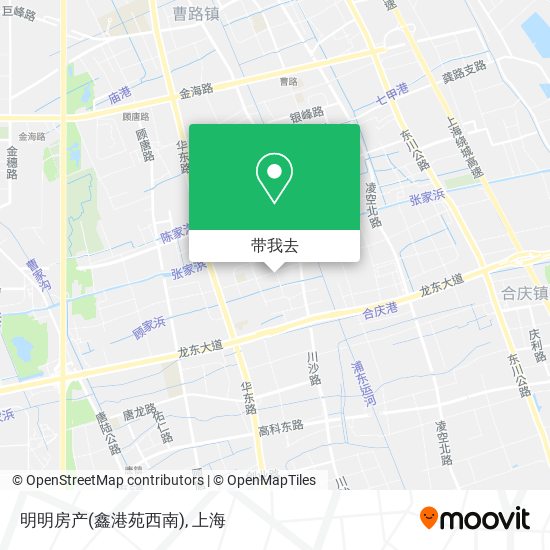 明明房产(鑫港苑西南)地图