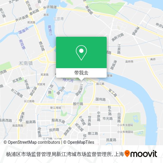 杨浦区市场监督管理局新江湾城市场监督管理所地图