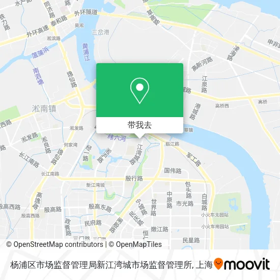杨浦区市场监督管理局新江湾城市场监督管理所地图
