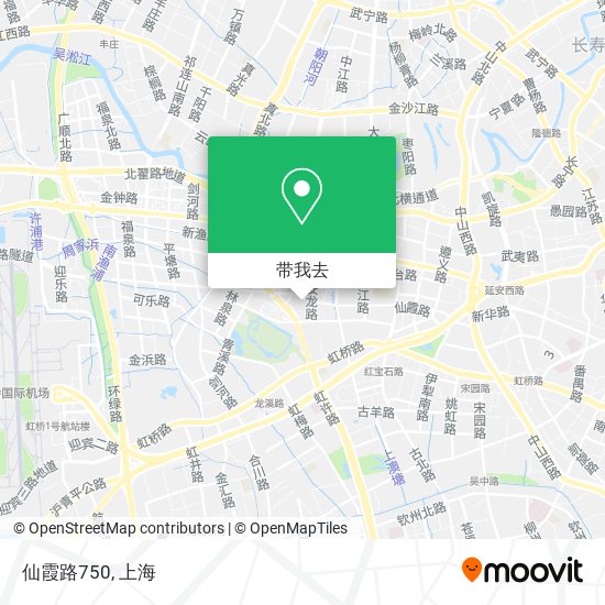 仙霞路750地图