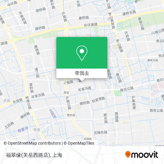 福翠缘(关岳西路店)地图