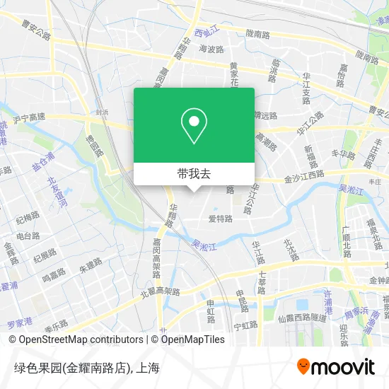 绿色果园(金耀南路店)地图