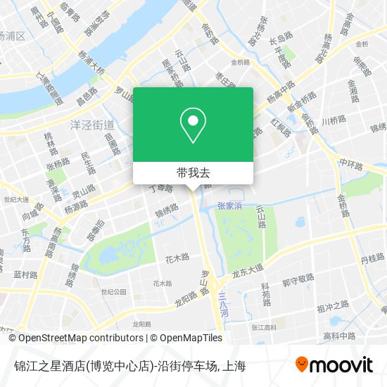 锦江之星酒店(博览中心店)-沿街停车场地图