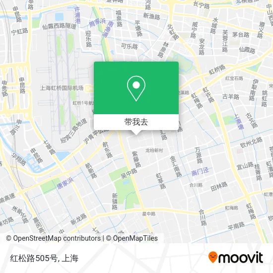 红松路505号地图