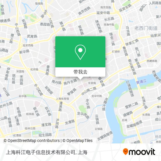上海科江电子信息技术有限公司地图