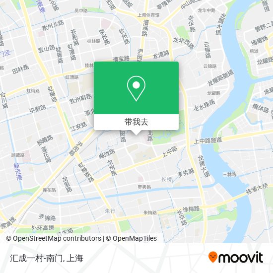汇成一村-南门地图