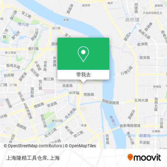 上海隆精工具仓库地图