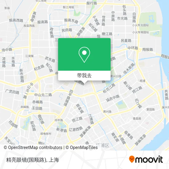 精亮眼镜(国顺路)地图