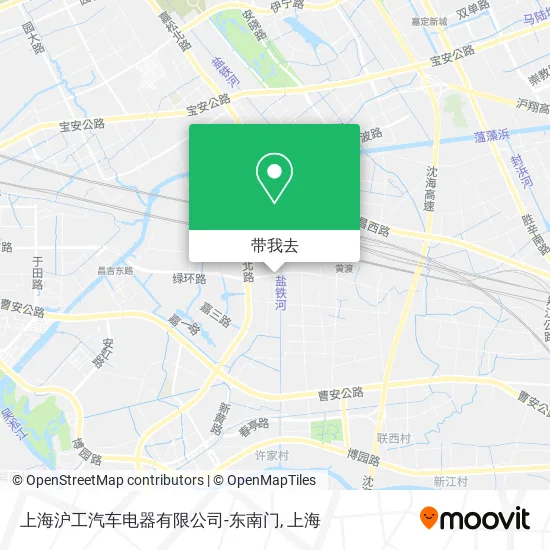 上海沪工汽车电器有限公司-东南门地图