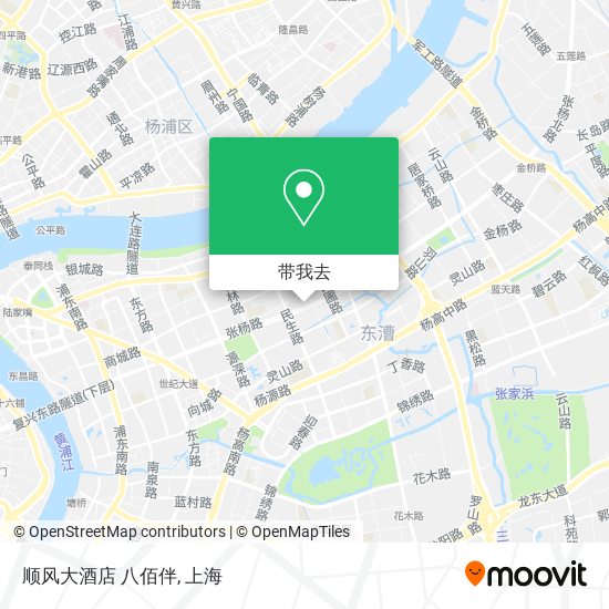 顺风大酒店 八佰伴地图