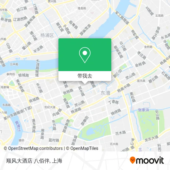 顺风大酒店 八佰伴地图