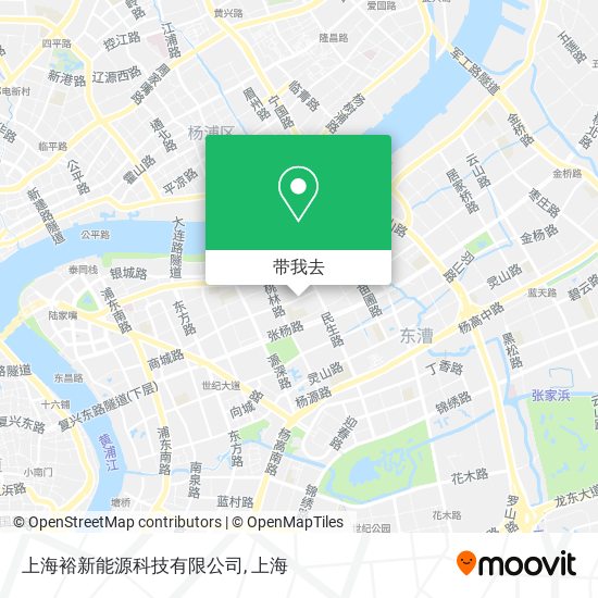 上海裕新能源科技有限公司地图