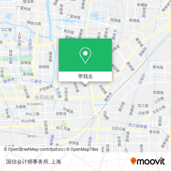 国信会计师事务所地图