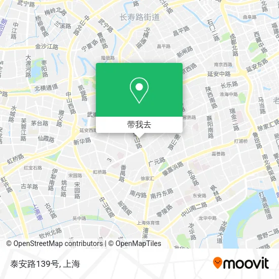 泰安路139号地图