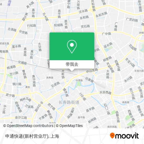 申通快递(新村营业厅)地图
