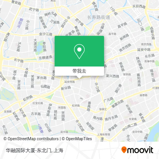 华融国际大厦-东北门地图